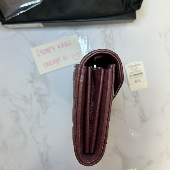 Authentic YSL Saint Laurent Cassandre Quilted Flap Wallet - Picture 4 of 13